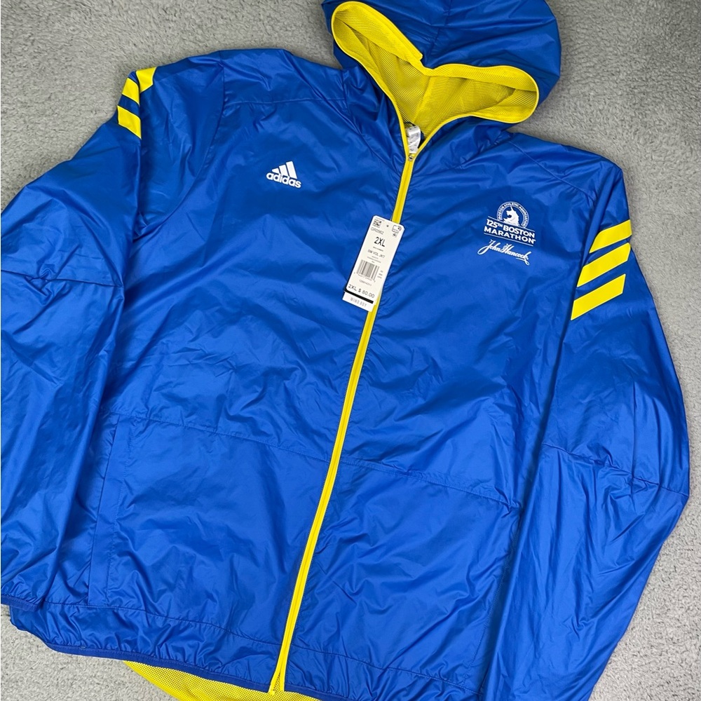Adidas‎ Boston Marathon windbreaker jacket
